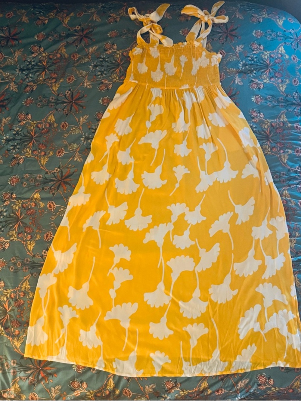 Diane Von Furstenberg for Target!  Yellow and White Floral Summer Maxi